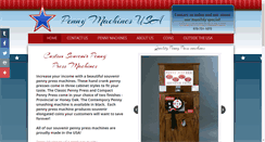 Desktop Screenshot of pennymachinesusa.com